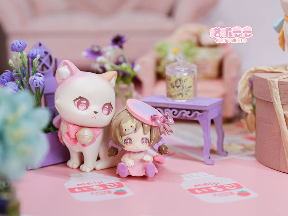 Original Character 8 Sammelfiguren Cat Nizizi-Kitten with you 8 cm Minifiguren Yokina