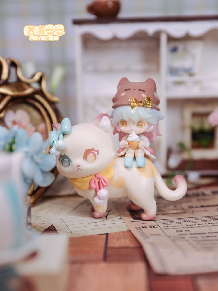 Original Character 8 Sammelfiguren Cat Nizizi-Kitten with you 8 cm Minifiguren Yokina