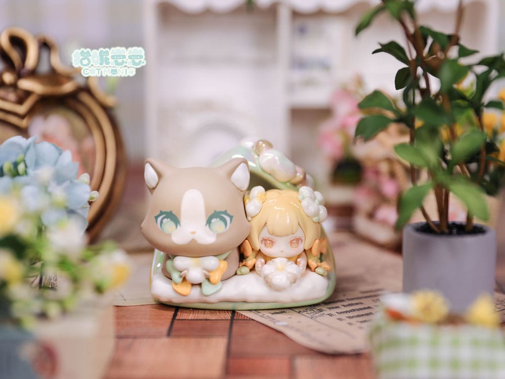 Original Character 8 Sammelfiguren Cat Nizizi-Kitten with you 8 cm Minifiguren Yokina