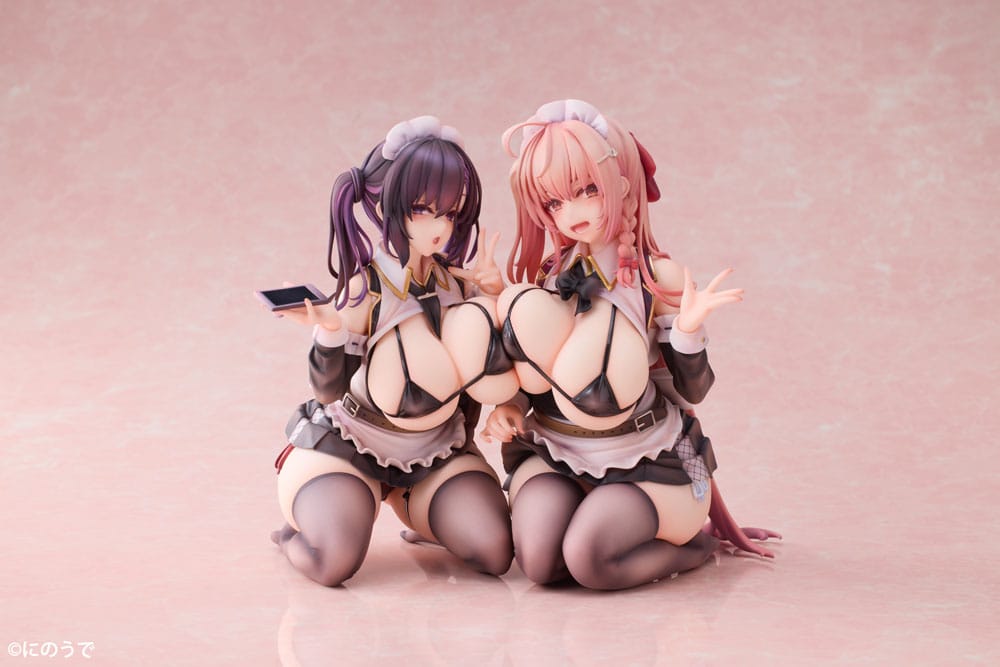 Original Character PVC Statuen 1/5 2er-Set Koho Miya & Otsuhane Fuwari illustration by Ninoude 18 cm Scalefiguren Yokina