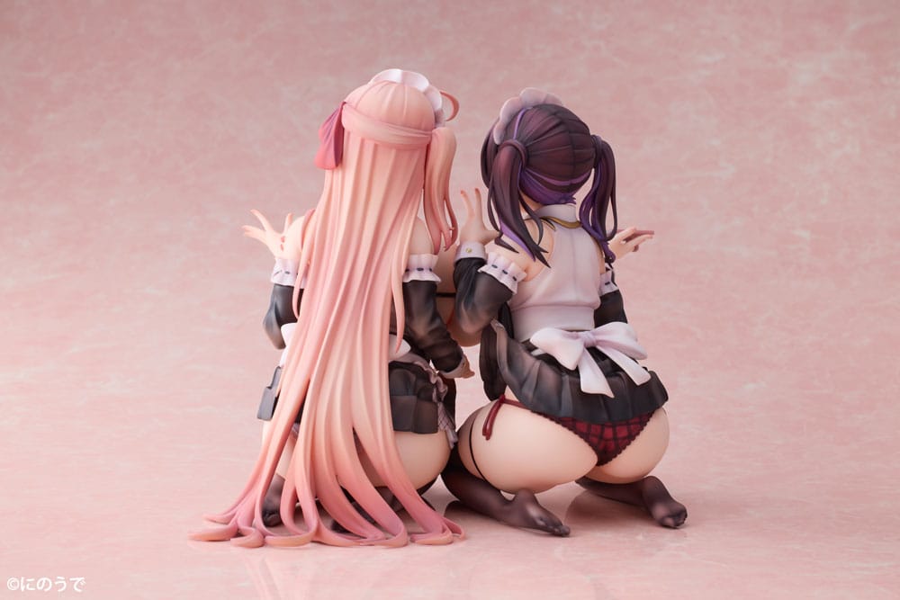 Original Character PVC Statuen 1/5 2er-Set Koho Miya & Otsuhane Fuwari illustration by Ninoude 18 cm Scalefiguren Yokina