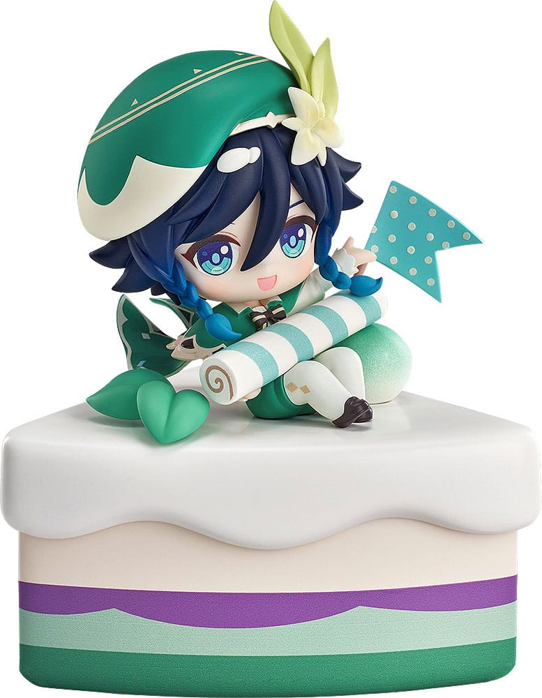 Genshin Impact Wondrous Travels Series Figur Venti Chibi 12 cm Prizefiguren Yokina