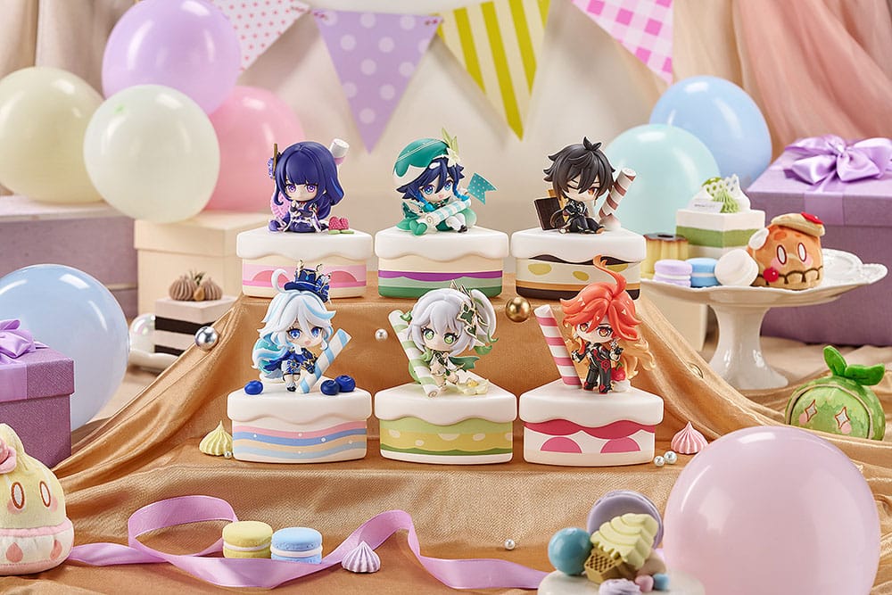 Genshin Impact Wondrous Travels Series Figur Venti Chibi 12 cm Prizefiguren Yokina