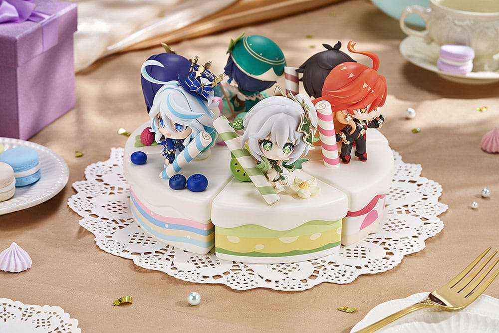 Genshin Impact Wondrous Travels Series Figur Venti Chibi 12 cm Prizefiguren Yokina