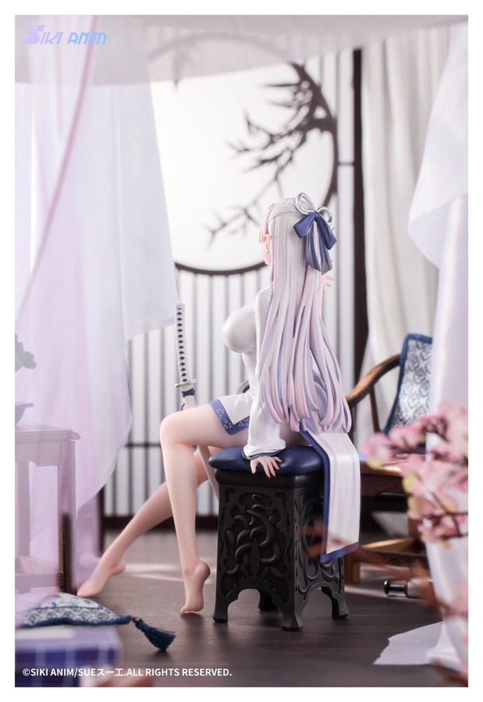 Original Character PVC Statue 1/7 The Color of the Blue - White Snake Deluxe Edition 20 cm Scalefiguren Yokina