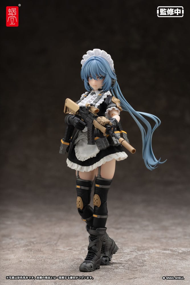 Original Character Actionfigur Kit 1/12 RA-02 Tactical Maid Kazune Tokiwa 16 cm Figmas Yokina