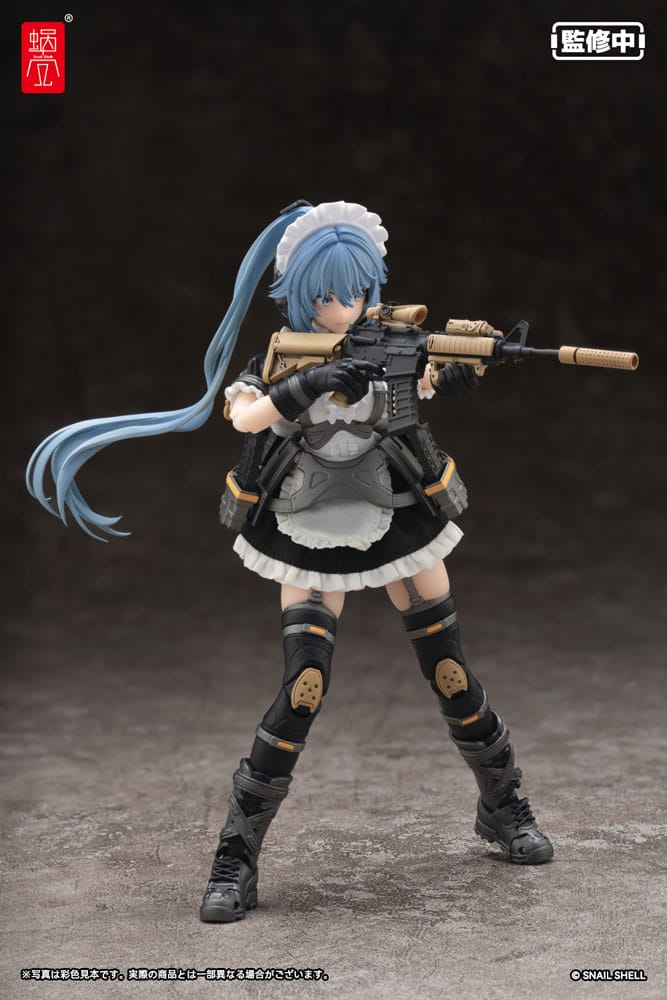 Original Character Actionfigur Kit 1/12 RA-02 Tactical Maid Kazune Tokiwa 16 cm Figmas Yokina
