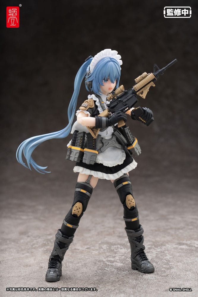 Original Character Actionfigur Kit 1/12 RA-02 Tactical Maid Kazune Tokiwa 16 cm Figmas Yokina