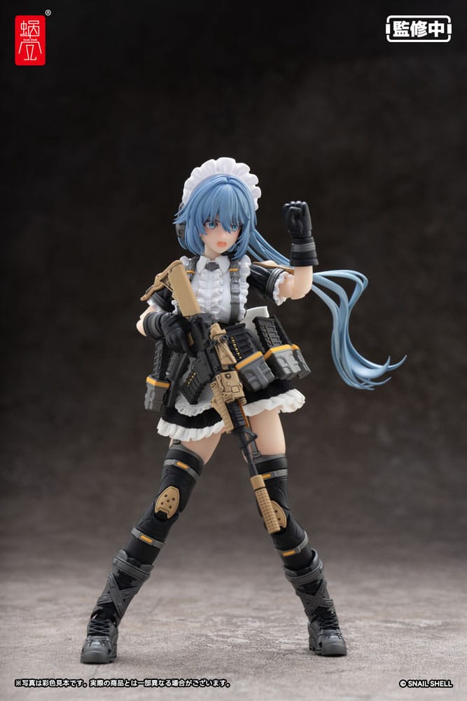 Original Character Actionfigur Kit 1/12 RA-02 Tactical Maid Kazune Tokiwa 16 cm Figmas Yokina