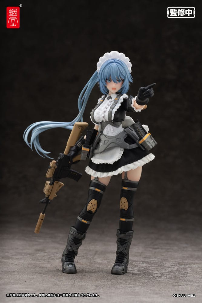 Original Character Actionfigur Kit 1/12 RA-02 Tactical Maid Kazune Tokiwa 16 cm Figmas Yokina