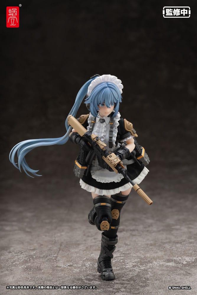 Original Character Actionfigur Kit 1/12 RA-02 Tactical Maid Kazune Tokiwa 16 cm Figmas Yokina