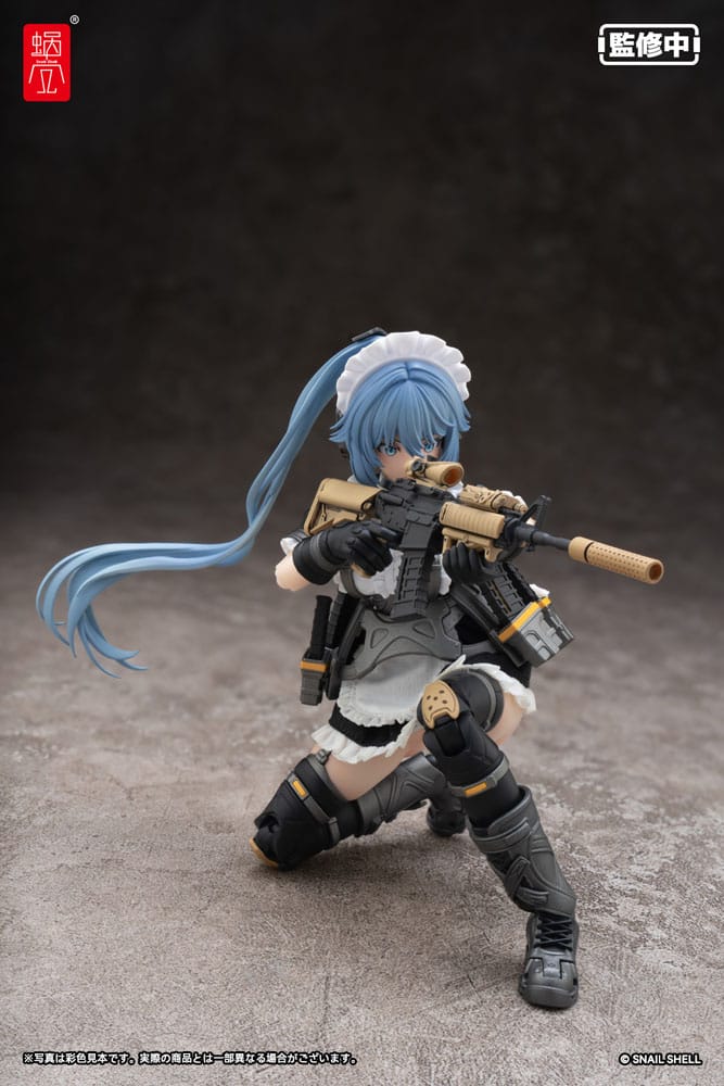 Original Character Actionfigur Kit 1/12 RA-02 Tactical Maid Kazune Tokiwa 16 cm Figmas Yokina