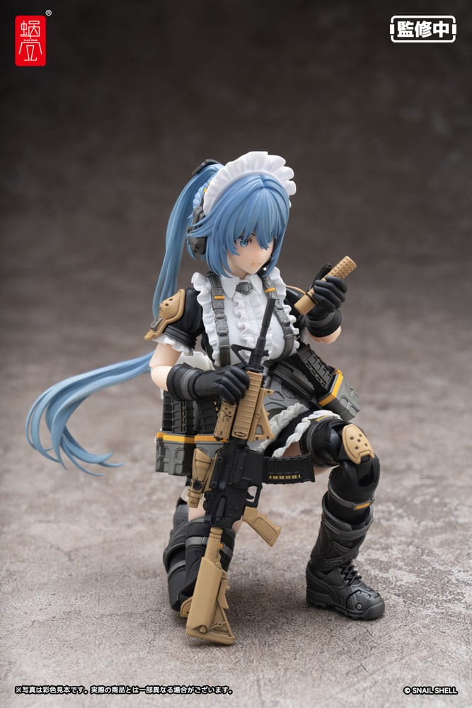 Original Character Actionfigur Kit 1/12 RA-02 Tactical Maid Kazune Tokiwa 16 cm Figmas Yokina