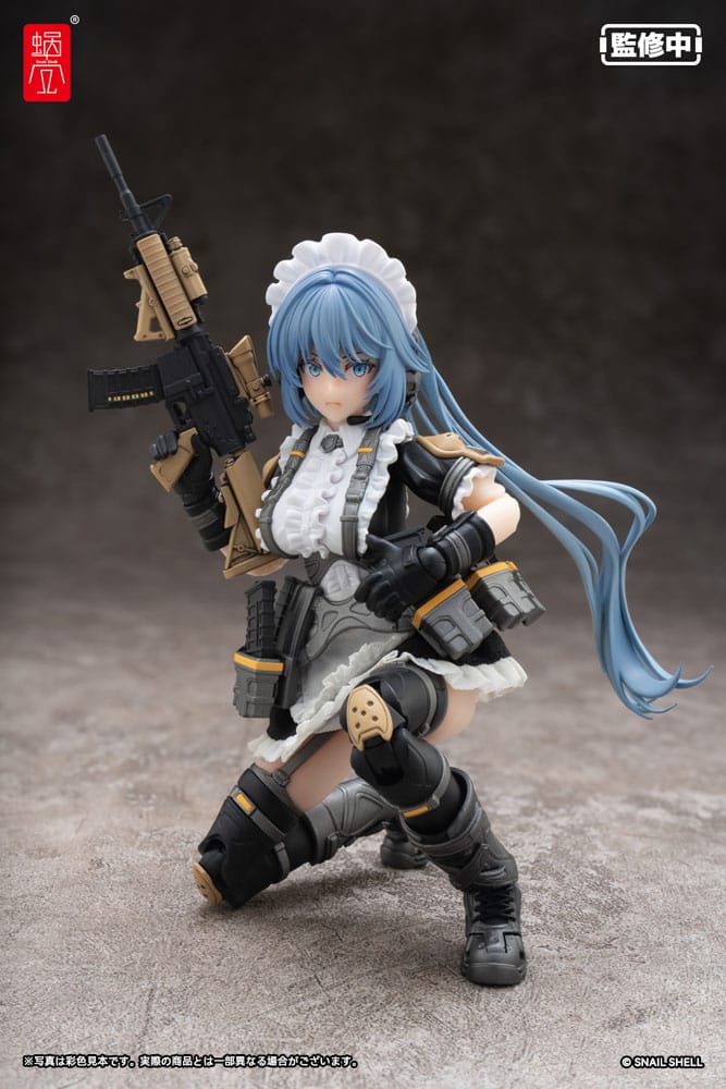 Original Character Actionfigur Kit 1/12 RA-02 Tactical Maid Kazune Tokiwa 16 cm Figmas Yokina