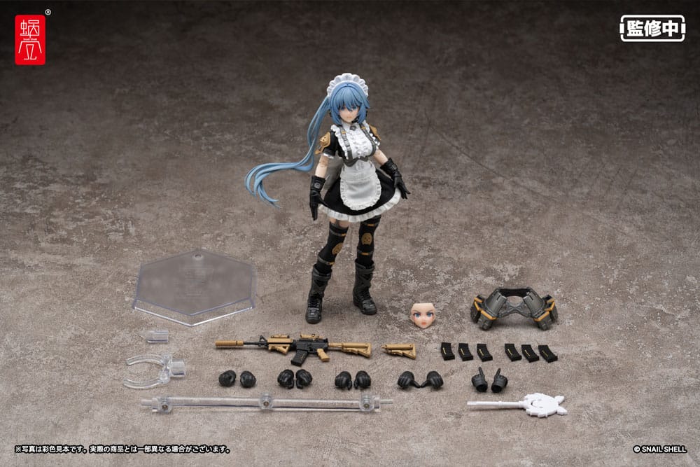 Original Character Actionfigur Kit 1/12 RA-02 Tactical Maid Kazune Tokiwa 16 cm Figmas Yokina