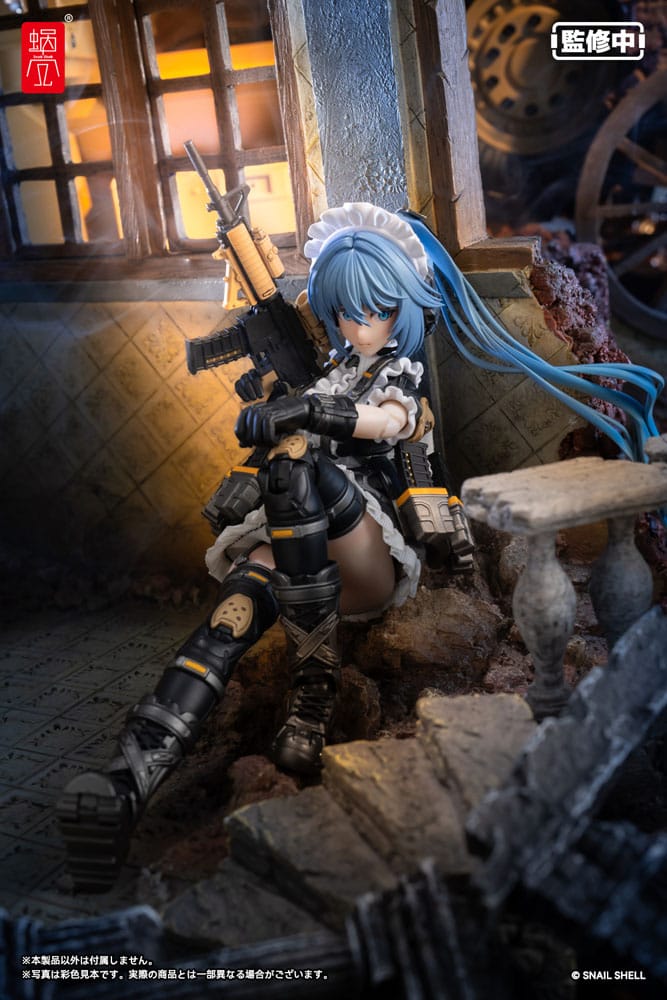 Original Character Actionfigur Kit 1/12 RA-02 Tactical Maid Kazune Tokiwa 16 cm Figmas Yokina
