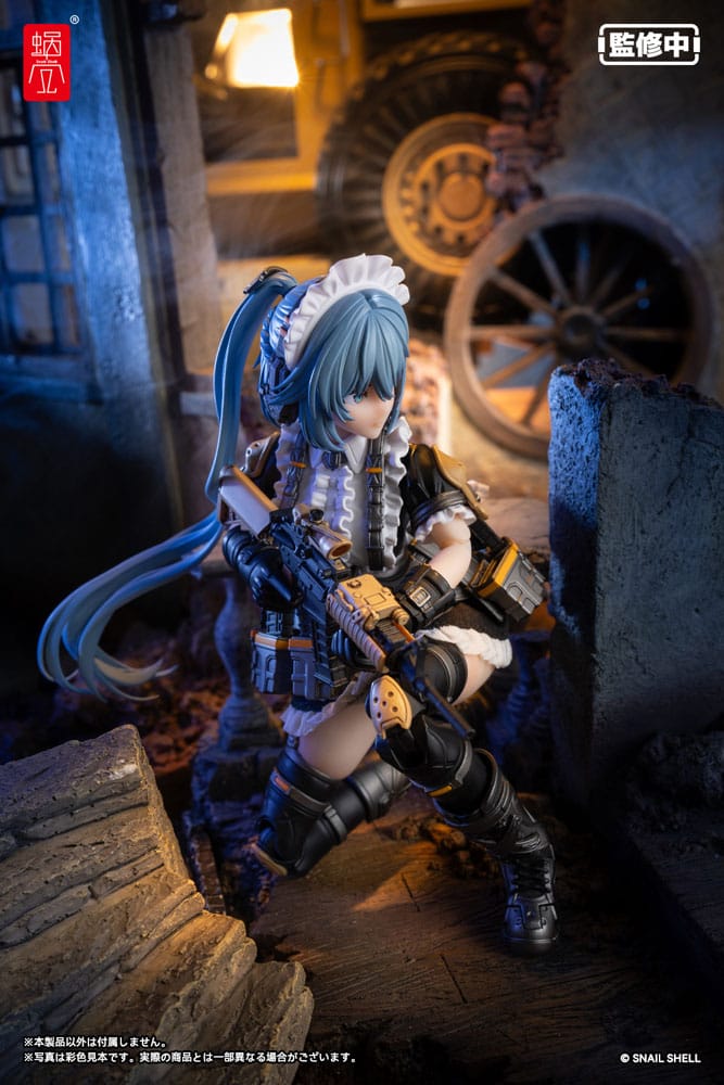 Original Character Actionfigur Kit 1/12 RA-02 Tactical Maid Kazune Tokiwa 16 cm Figmas Yokina