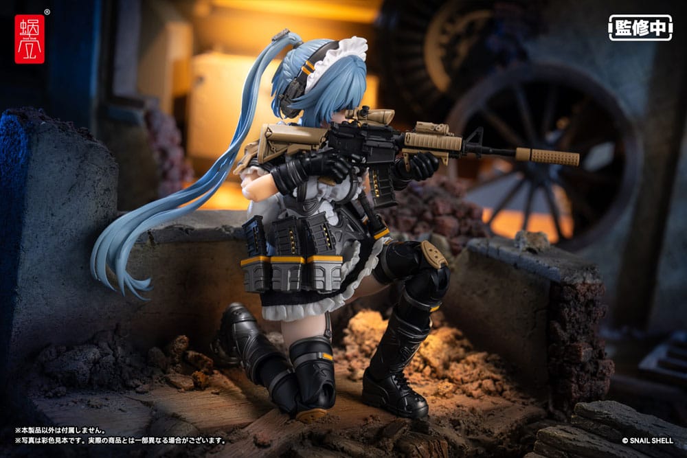 Original Character Actionfigur Kit 1/12 RA-02 Tactical Maid Kazune Tokiwa 16 cm Figmas Yokina