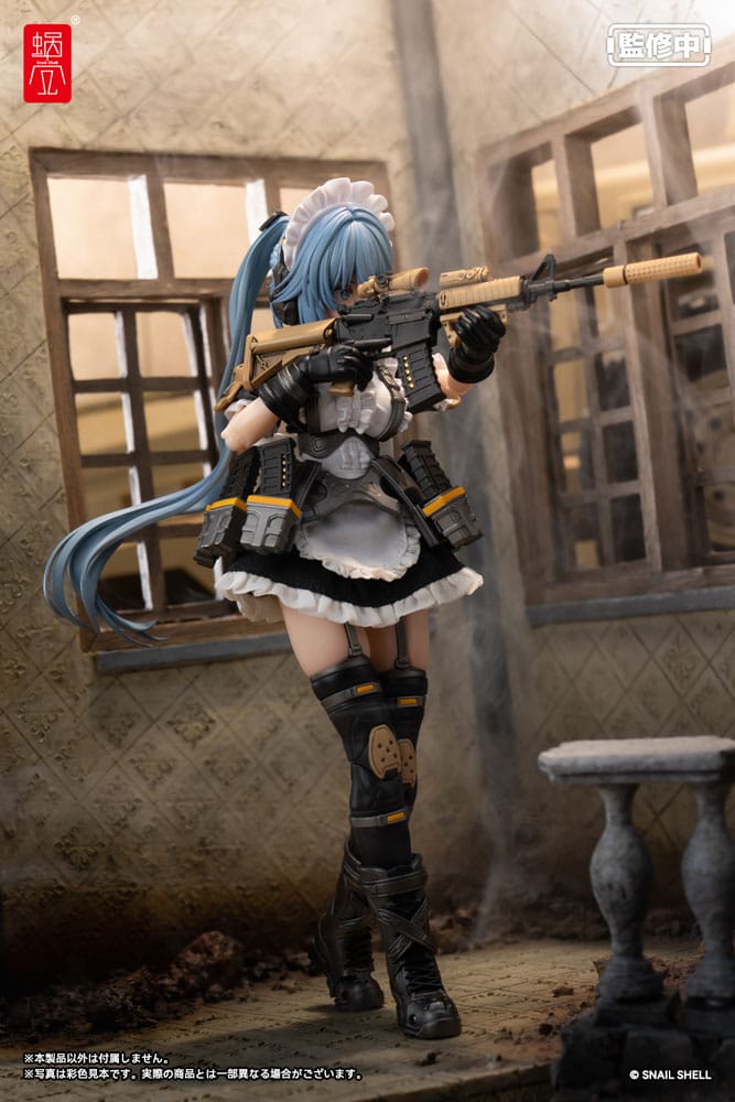 Original Character Actionfigur Kit 1/12 RA-02 Tactical Maid Kazune Tokiwa 16 cm Figmas Yokina