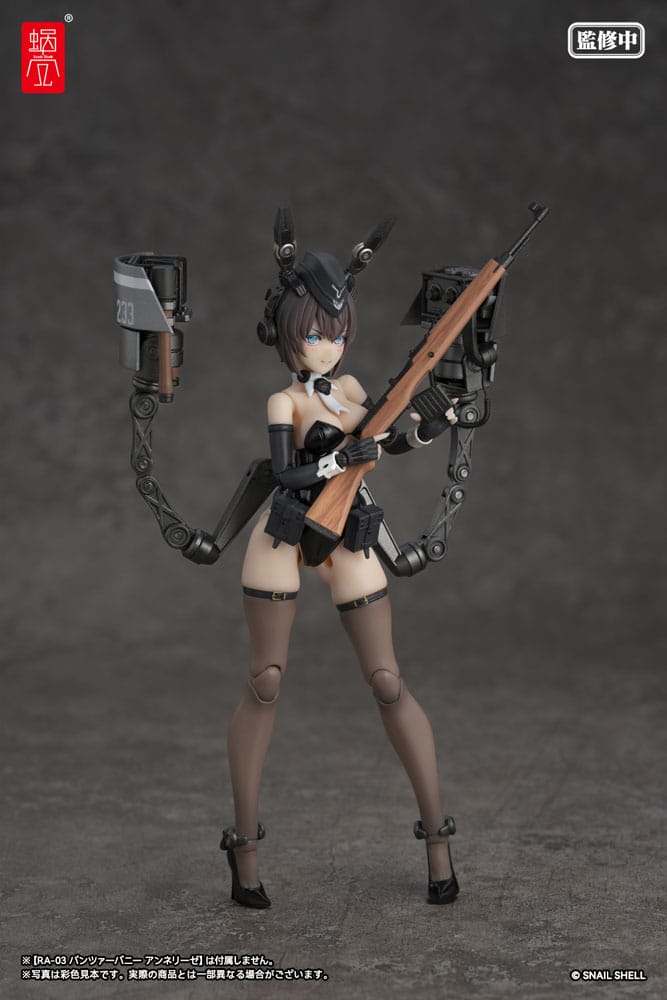 Original Character Zubehör Set für Actionfiguren 1/12 Optional Armament Parts Panzer Bunny Anneliese Figurenzubehör Yokina