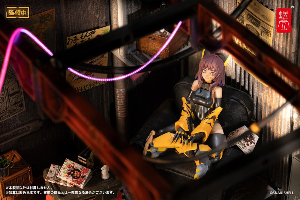 Original Character Actionfigur Kit 1/12 TIGER-05 Kamatora 16 cm Figmas Yokina