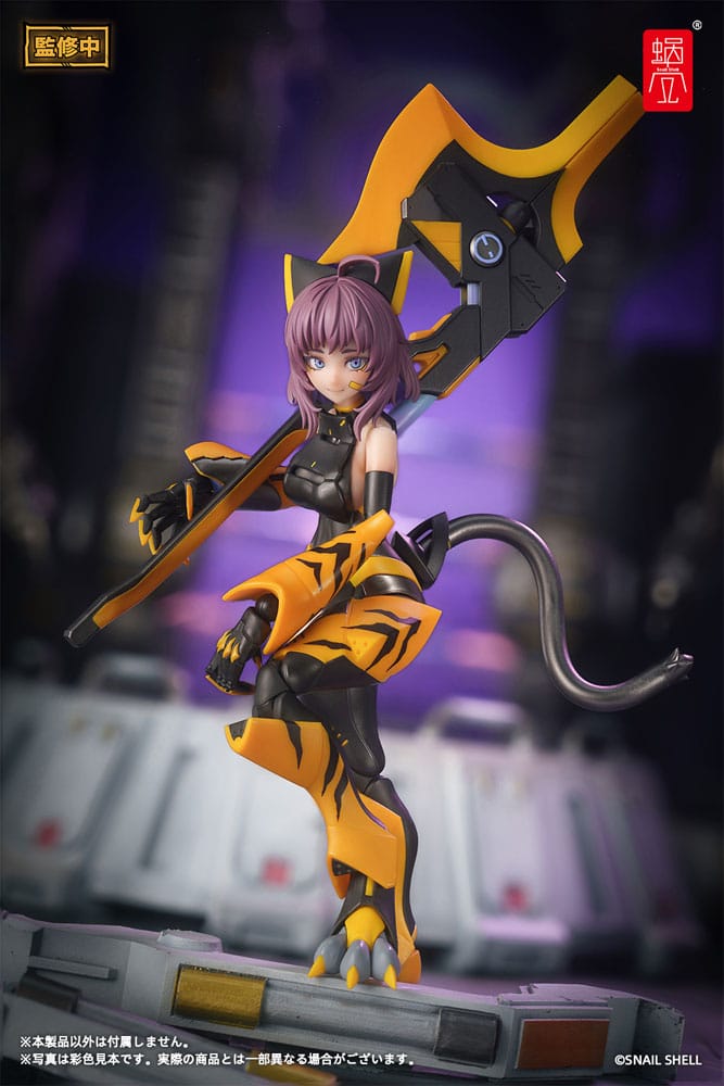 Original Character Actionfigur Kit 1/12 TIGER-05 Kamatora 16 cm Figmas Yokina