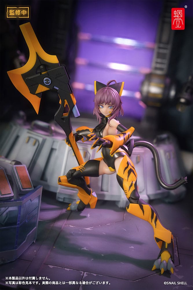 Original Character Actionfigur Kit 1/12 TIGER-05 Kamatora 16 cm Figmas Yokina