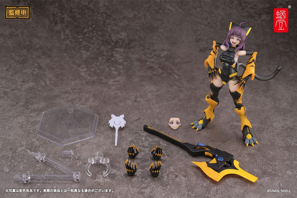 Original Character Actionfigur Kit 1/12 TIGER-05 Kamatora 16 cm Figmas Yokina