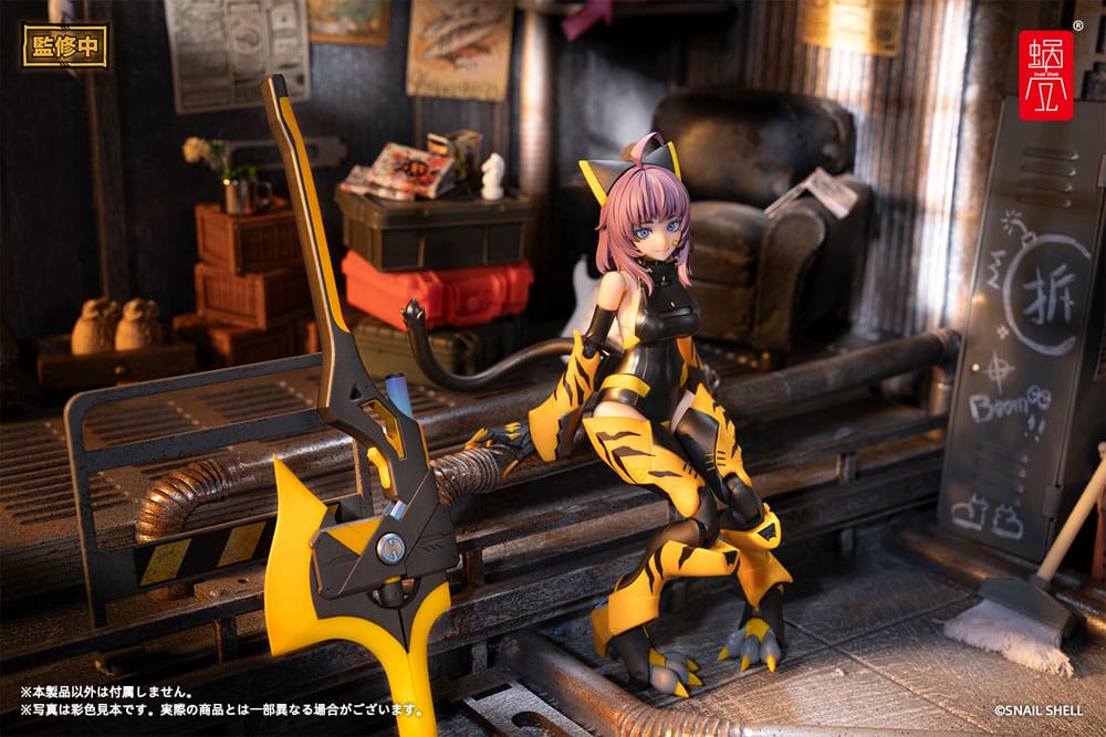 Original Character Actionfigur Kit 1/12 TIGER-05 Kamatora 16 cm Figmas Yokina