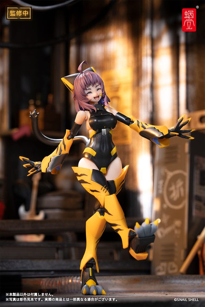 Original Character Actionfigur Kit 1/12 TIGER-05 Kamatora 16 cm Figmas Yokina