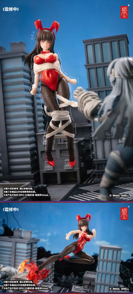 Fantasy JK Series Actionfigur Kit 1/12 JK-01 Bunny Girl Rena 16 cm Figmas Yokina