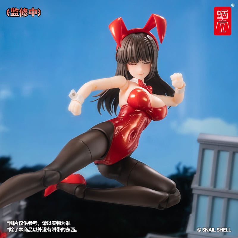 Fantasy JK Series Actionfigur Kit 1/12 JK-01 Bunny Girl Rena 16 cm Figmas Yokina