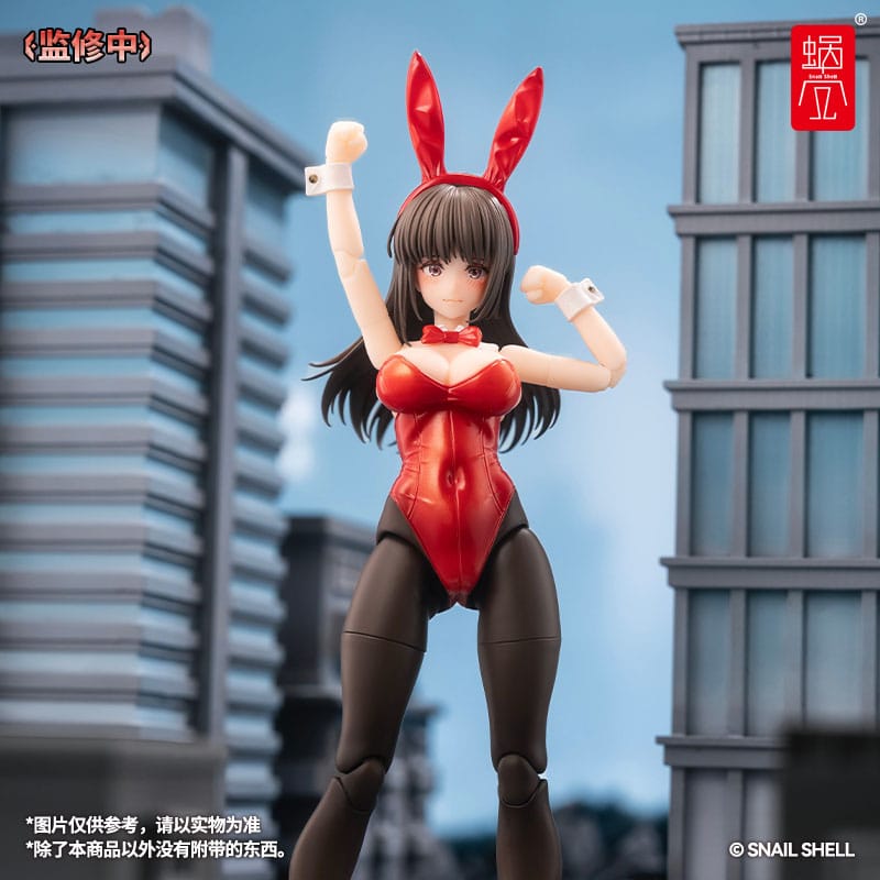 Fantasy JK Series Actionfigur Kit 1/12 JK-01 Bunny Girl Rena 16 cm Figmas Yokina