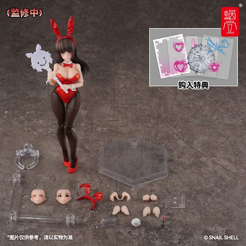 Fantasy JK Series Actionfigur Kit 1/12 JK-01 Bunny Girl Rena 16 cm Figmas Yokina