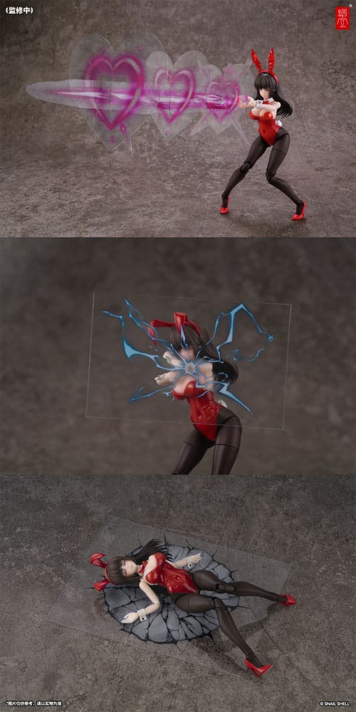 Fantasy JK Series Actionfigur Kit 1/12 JK-01 Bunny Girl Rena 16 cm Figmas Yokina