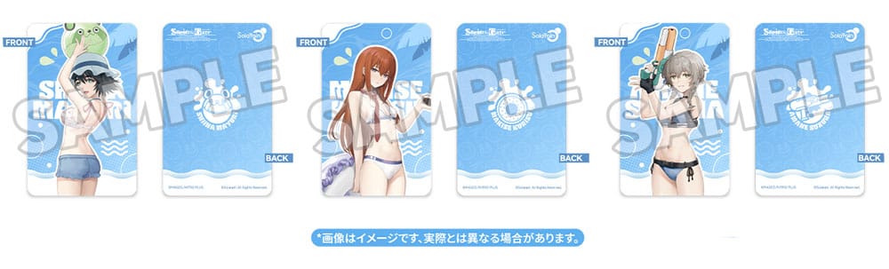 Steins Gate PVC Statuen 3er-Set 1/7 Suzuha Amane, Kurisu Makise, Mayuri Shiina Swimsuit Ver. Scalefiguren Yokina