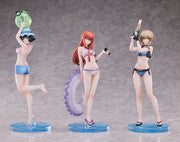 Steins Gate PVC Statuen 3er-Set 1/7 Suzuha Amane, Kurisu Makise, Mayuri Shiina Swimsuit Ver. Scalefiguren Yokina