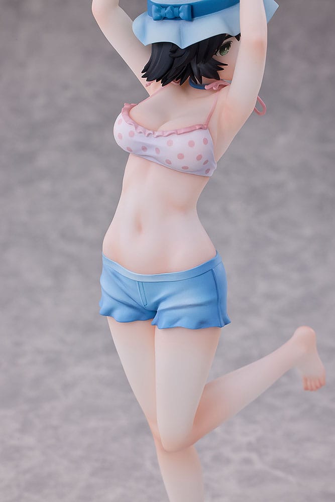 Steins Gate PVC Statuen 3er-Set 1/7 Suzuha Amane, Kurisu Makise, Mayuri Shiina Swimsuit Ver. Scalefiguren Yokina