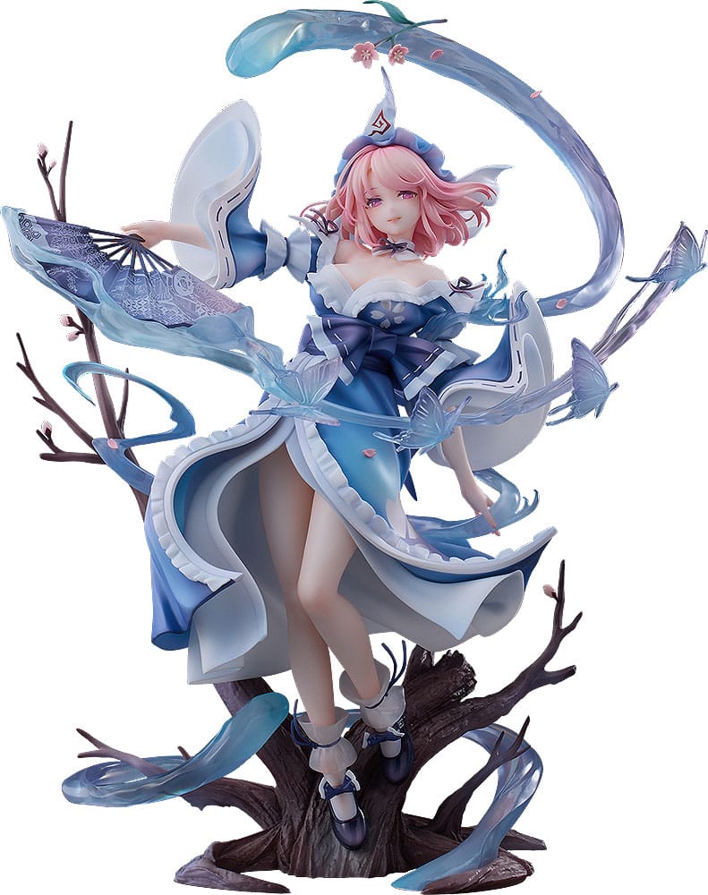 Touhou Project PVC Statue 1/7 Yuyuko Saigyouji: Natural-Born Ghost Ver. 30 cm Scalefiguren Yokina