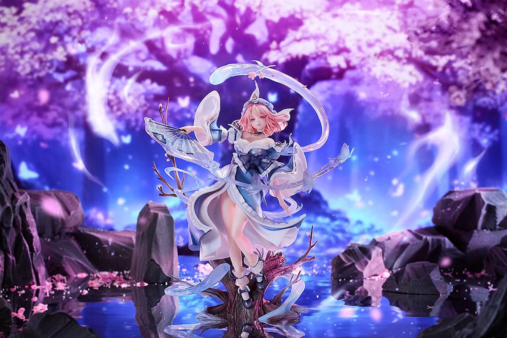 Touhou Project PVC Statue 1/7 Yuyuko Saigyouji: Natural-Born Ghost Ver. 30 cm Scalefiguren Yokina