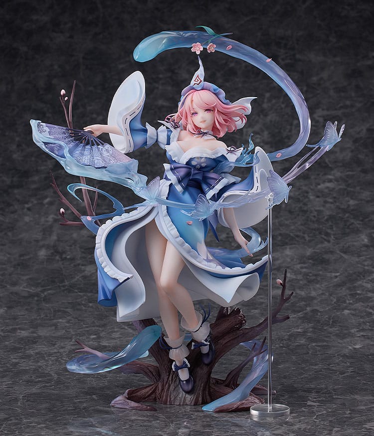 Touhou Project PVC Statue 1/7 Yuyuko Saigyouji: Natural-Born Ghost Ver. 30 cm Scalefiguren Yokina
