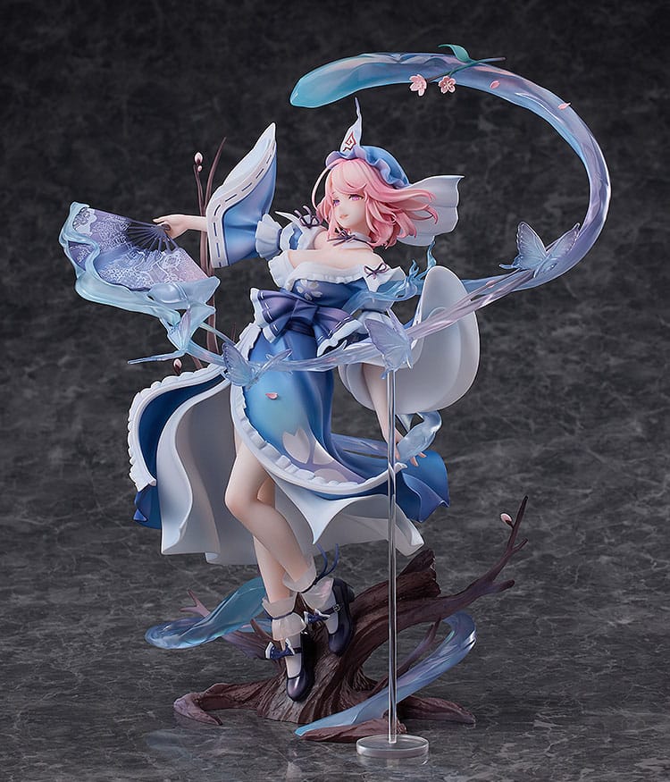 Touhou Project PVC Statue 1/7 Yuyuko Saigyouji: Natural-Born Ghost Ver. 30 cm Scalefiguren Yokina