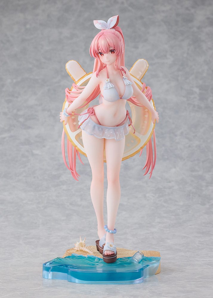Rosuuri Original Character PVC Statue 1/7 White Rabbit Rosu: Swimsuit Ver. 25 cm Scalefiguren Yokina