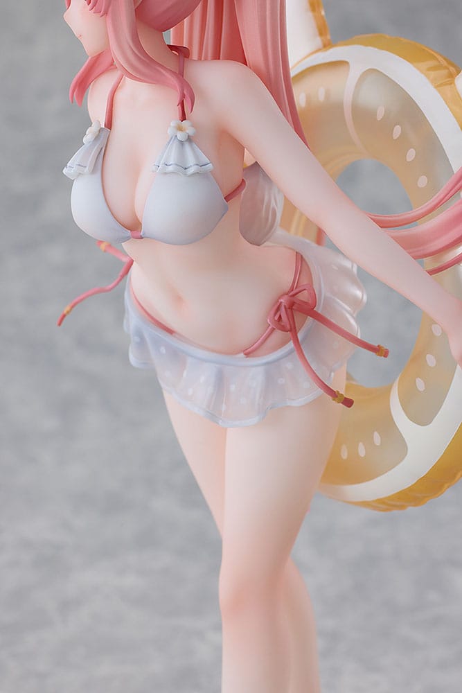 Rosuuri Original Character PVC Statue 1/7 White Rabbit Rosu: Swimsuit Ver. 25 cm Scalefiguren Yokina