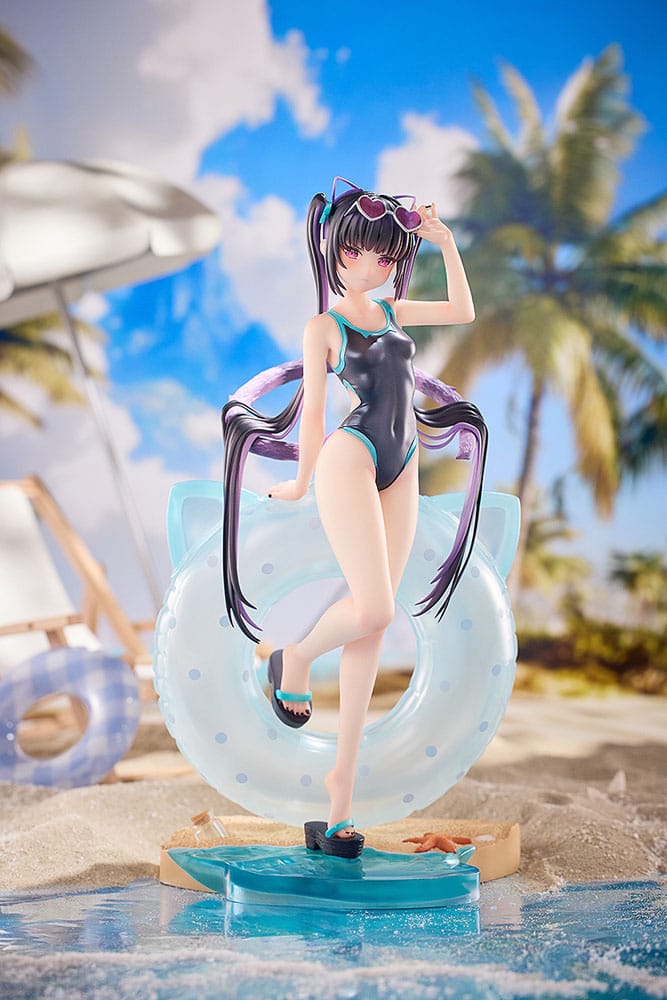 Rosuuri Original Character PVC Statue 1/7 Cheshire Cat Mika: Swimsuit Ver. 25 cm Scalefiguren Yokina