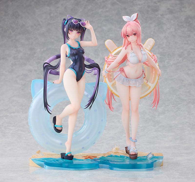 Rosuuri Original Character PVC Statue 1/7 Cheshire Cat Mika: Swimsuit Ver. 25 cm Scalefiguren Yokina