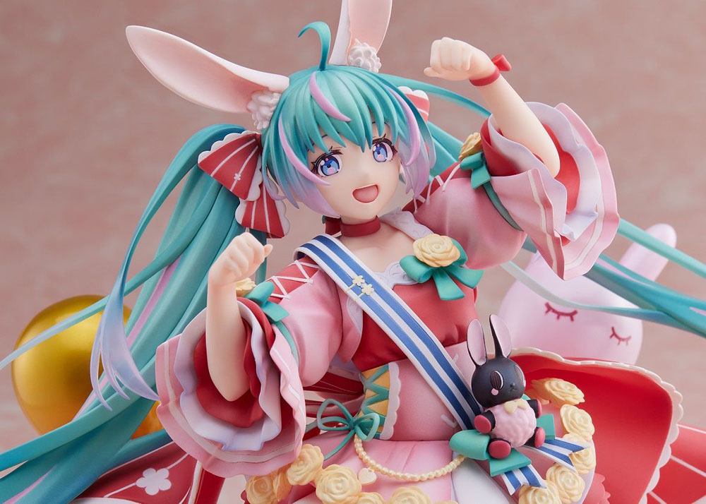 Hatsune Miku PVC Statue 1/7 Hatsune Miku Birthday 2021 (Pretty Rabbit Ver.) by Spiritale 21 cm Scalefiguren Yokina