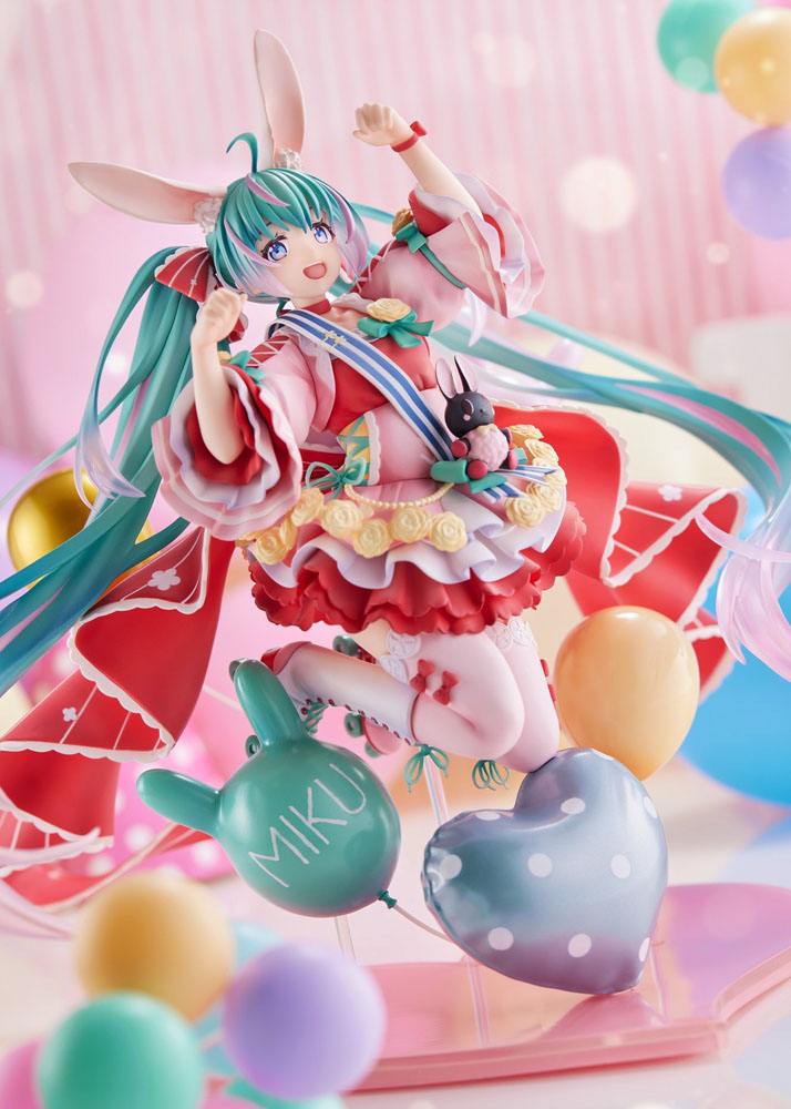 Hatsune Miku PVC Statue 1/7 Hatsune Miku Birthday 2021 (Pretty Rabbit Ver.) by Spiritale 21 cm Scalefiguren Yokina