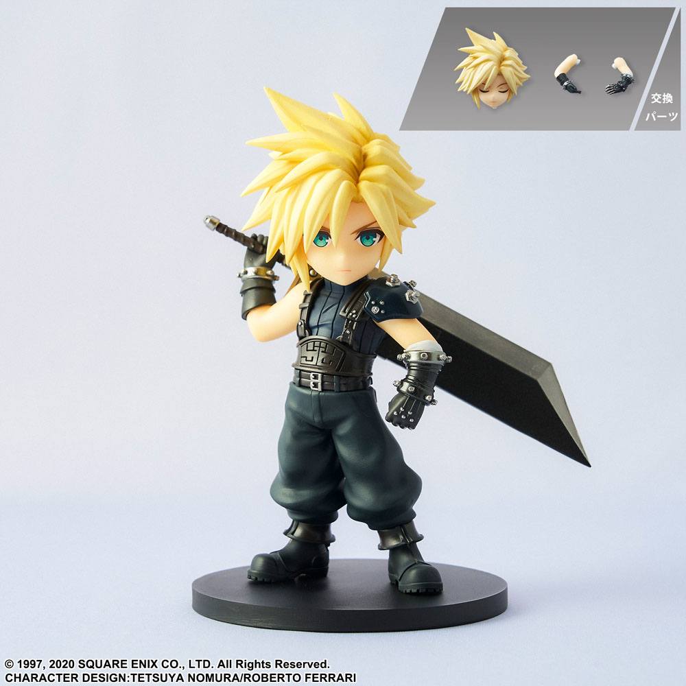 Final Fantasy VII Remake Adorable Arts Statue Cloud 12 cm Prizefiguren Yokina
