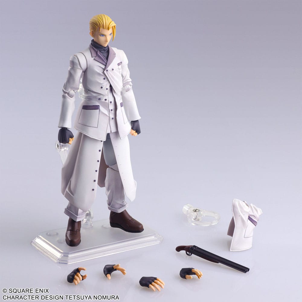 Final Fantasy VII Bring Arts Actionfigur Rufus Shinra 15 cm Figmas Yokina